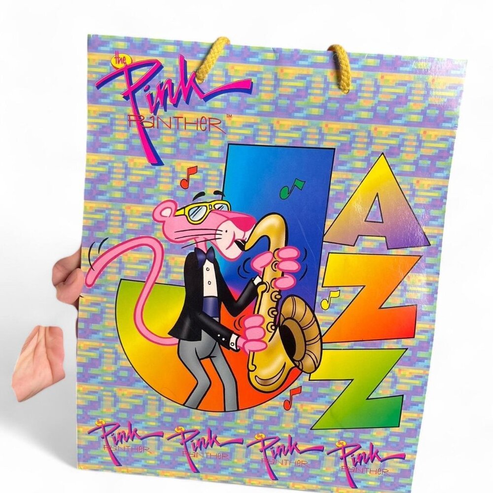 1996 Pink Panther Vintage Gift Bag ✨